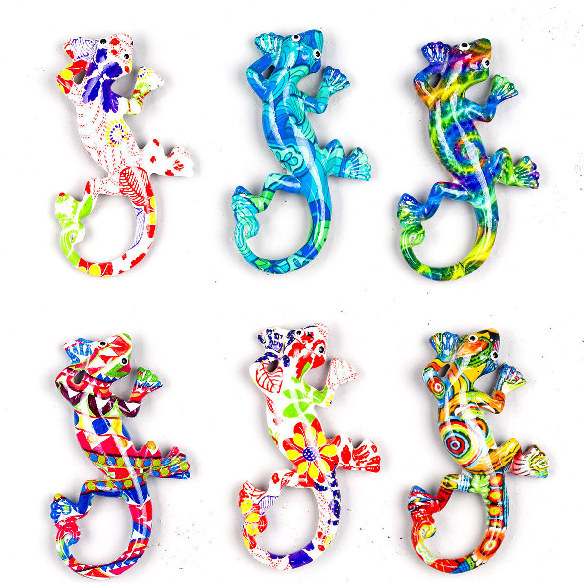 Maison & Déco Statuettes et figurines Signes Grimalt Lizard 2 Uni Multicolore