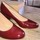 Chaussures Femme Escarpins Les Points Roses Escarpins rouges vernis Autres
