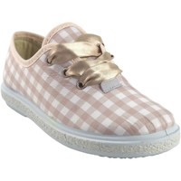 Chaussures Fille Baskets basses Vulpeques Chaussure fille  1000-cu beige Blanc