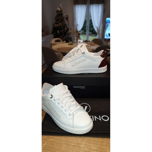 Chaussures Femme Baskets basses with Valentino Baskets with Valentino Blanc