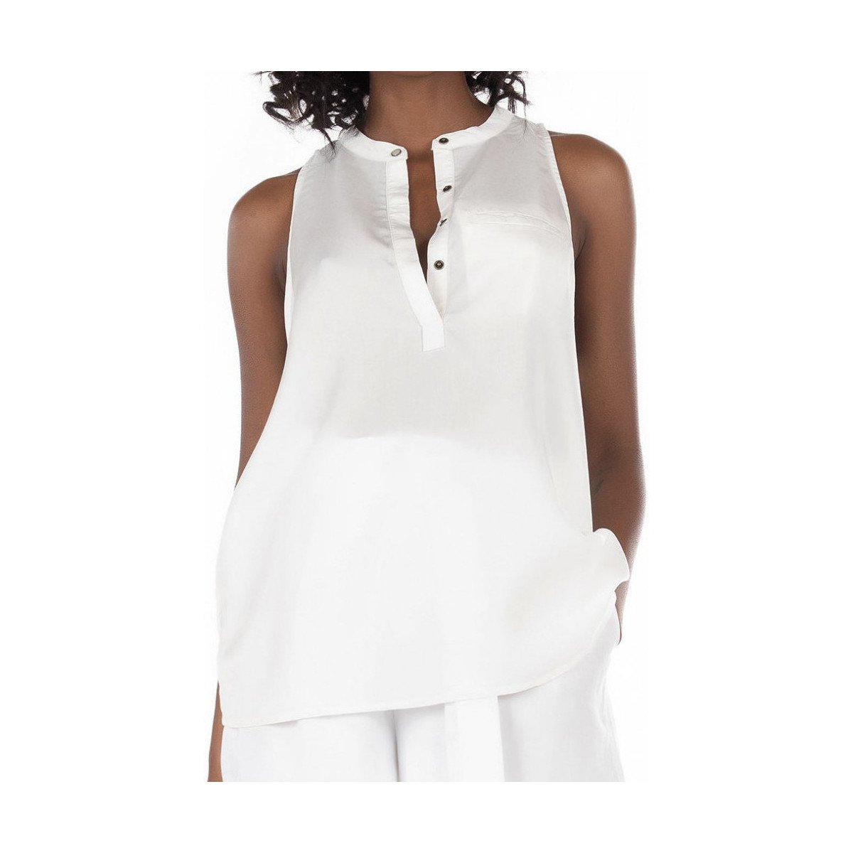 Vêtements Femme Tops / Blouses Superdry W6010839A Blanc