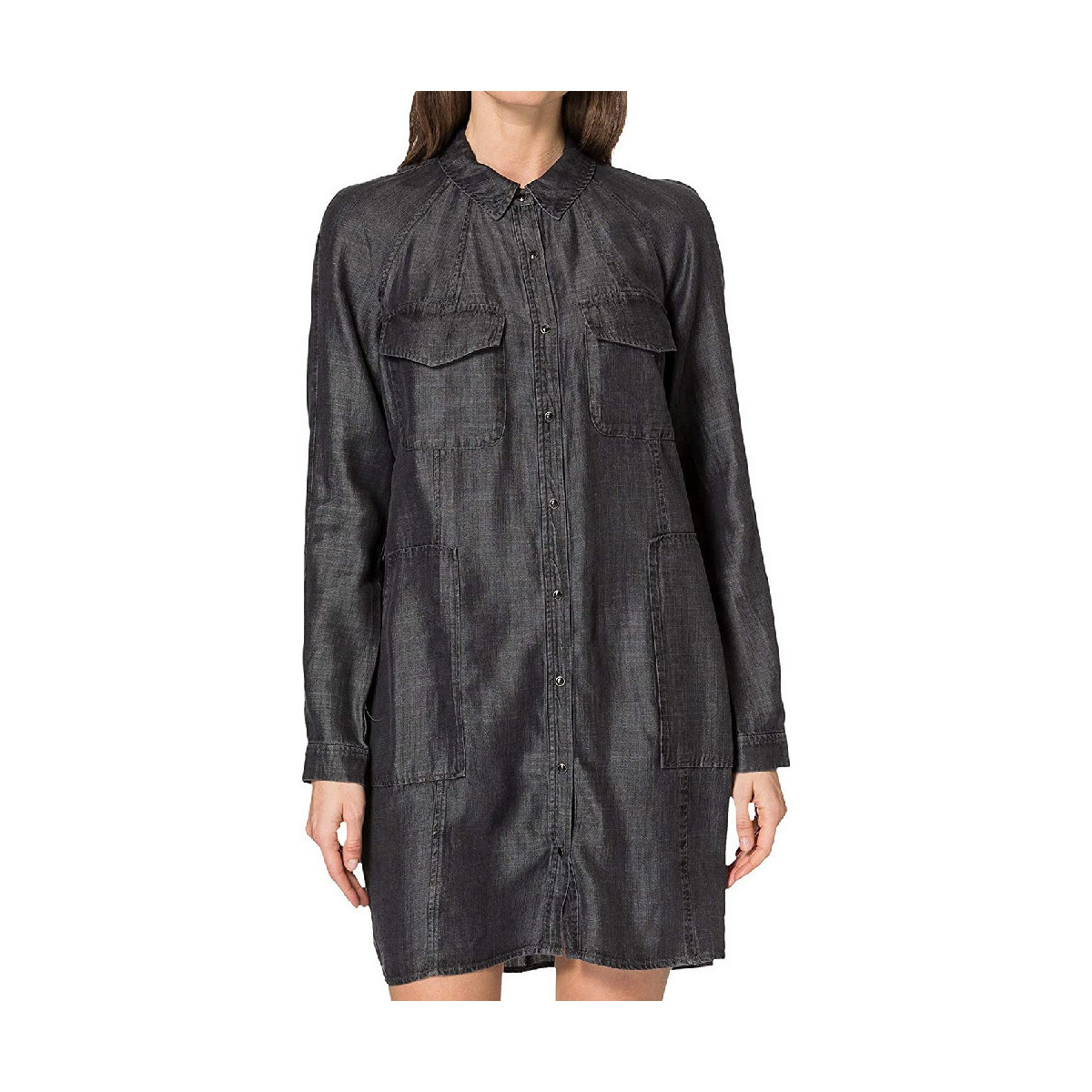 Vêtements Femme Robes courtes Superdry W8010727A Noir