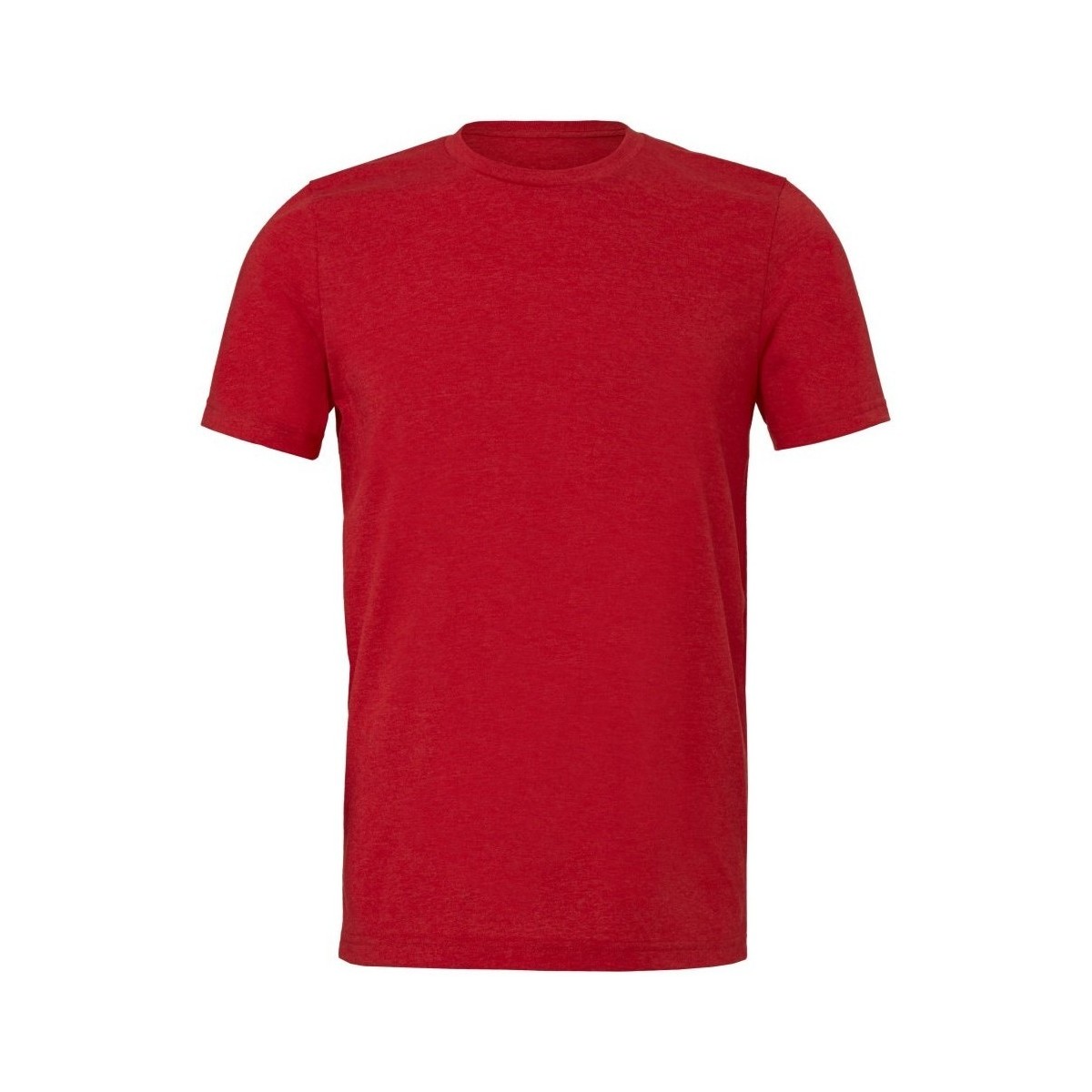 Vêtements T-shirts manches longues Bella + Canvas CVC3001 Rouge