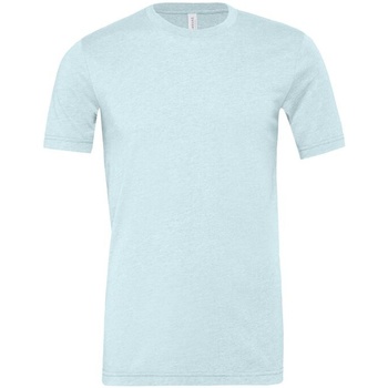 Vêtements T-shirts manches longues Bella + Canvas CVC3001 Bleu