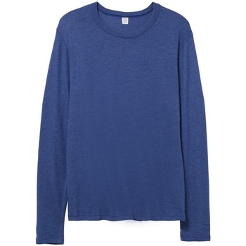 Vêtements T-shirts manches longues Alternative Apparel AT014 Bleu