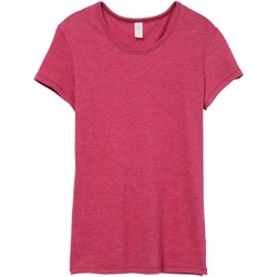 Vêtements Femme T-shirts manches courtes Alternative Apparel AT006 Rouge