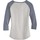 Vêtements Femme T-shirts manches longues Alternative Apparel Outfield 50/50 Multicolore