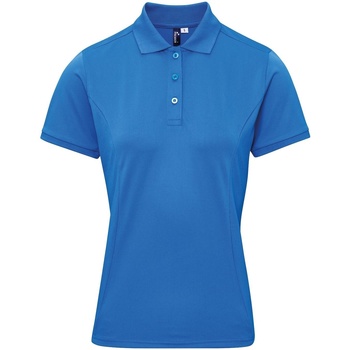 Rouge Comfort Fit Polo Piqué Shirt Femme Eterna Femmes Polo Shirt Bleu/Marine 