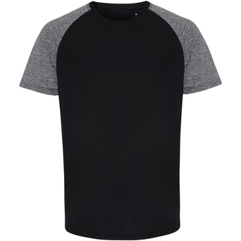 Vêtements Homme T-shirts manches longues Tridri TR018 Noir