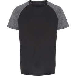 Vêtements Homme T-shirts manches longues Tridri TR018 Noir