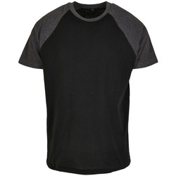 Vêtements Homme T-shirts manches longues Build Your Brand BY007 Noir
