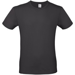 Vêtements Homme T-shirts manches courtes B And C BA210 Noir pur