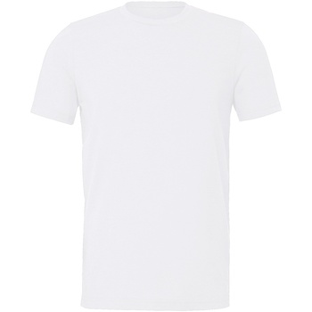 Vêtements T-shirts manches longues Bella + Canvas CV011 Blanc