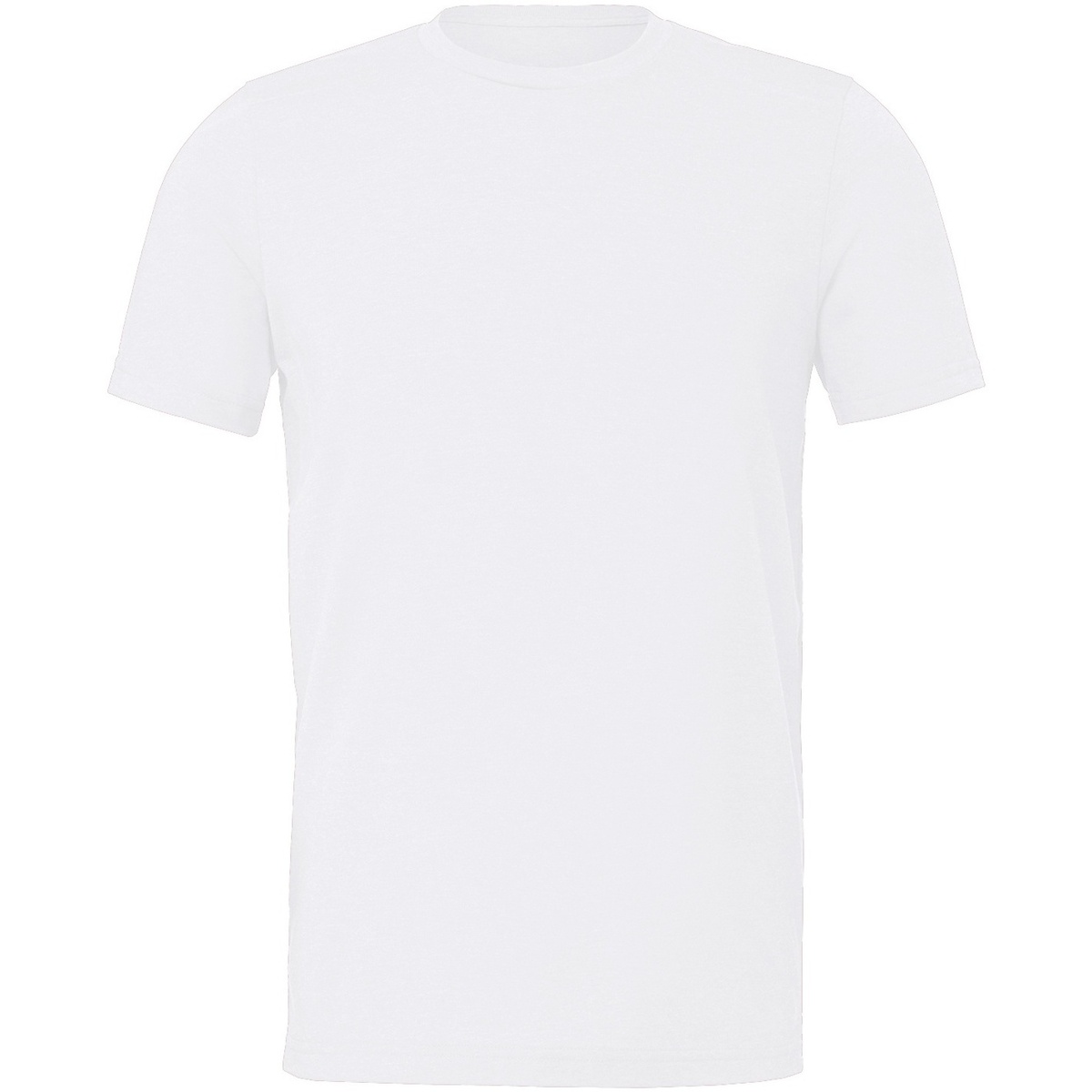Vêtements T-shirts manches longues Bella + Canvas CV011 Blanc