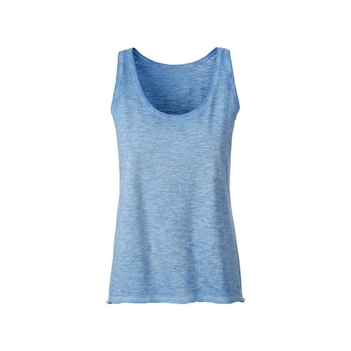 Vêtements Femme Débardeurs / T-shirts sans manche James And Nicholson FU212 Bleu