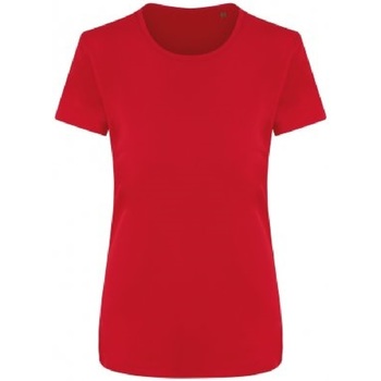 Vêtements Femme T-shirts manches longues Ecologie EA04F Rouge