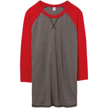 Vêtements Homme T-shirts manches longues Alternative Apparel AT007 Rouge