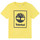 Vêtements Enfant T-shirts & Polos Timberland Tee shirt junior  jaune T25S83 Jaune
