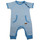 Vêtements Garçon Pyjamas / Chemises de nuit Name it COMBINAISON Bébé GREGERS AZURE Bleu Bleu