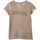 Vêtements Fille Chemises manches courtes Kaporal T-Shirt Fille IRIE sÃ©pia Gris Beige
