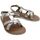 Chaussures Enfant Sandales et Nu-pieds Cheiw Baby 47245 - Laminado Silver Argenté