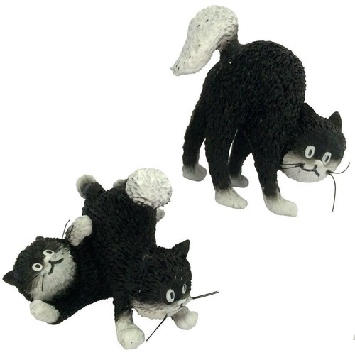 Décorations de noël Statuettes et figurines Parastone Statuette petits chats par Dubout Noir