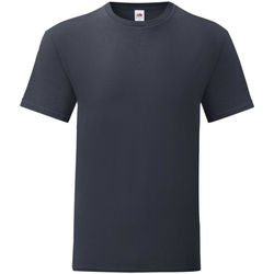 Vêtements Homme T-shirts manches courtes Fruit Of The Loom 61430 Bleu marine foncé