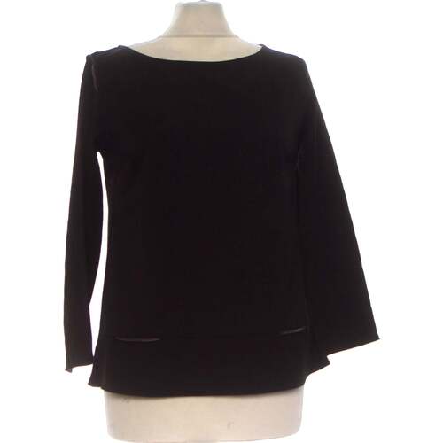 Vêtements Femme T-shirts & Polos Etam top manches longues  36 - T1 - S Noir Noir