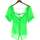 Vêtements Femme T-shirts & Polos Asos top manches courtes  32 Vert Vert