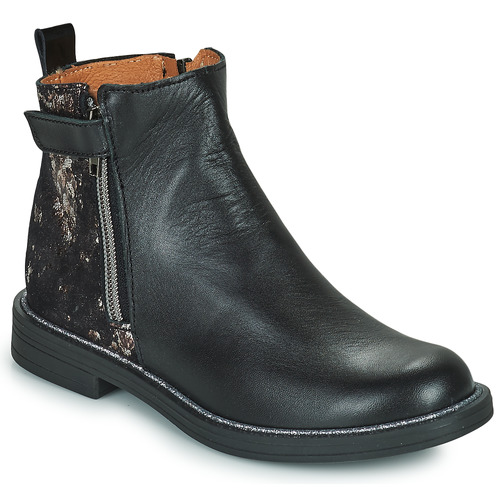 Chaussures Fille Boots Caratteristiche GBB XIANA Noir