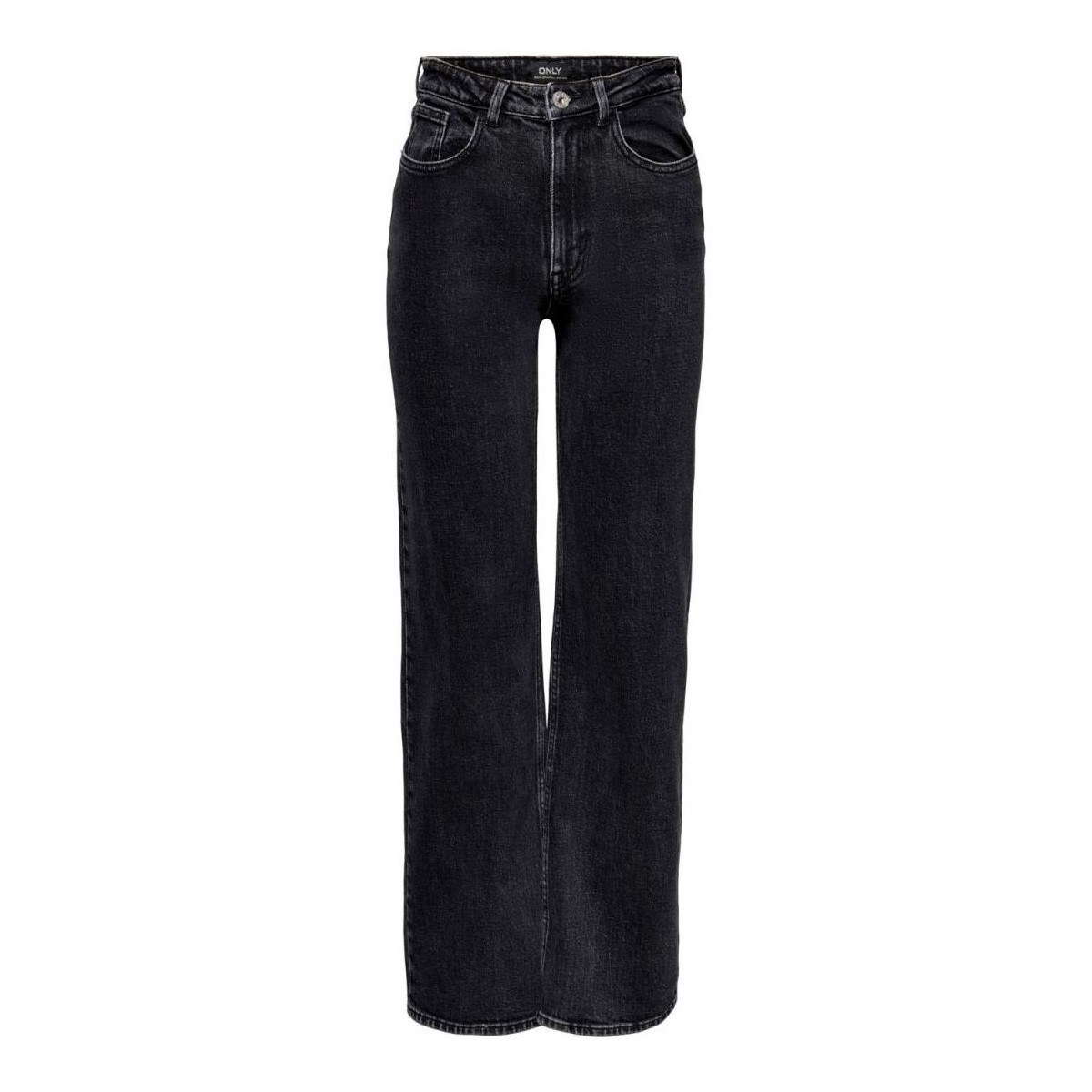 Vêtements Femme Jeans Essence Only 15235241 JUICY-BLACK DENIM Noir