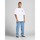 Vêtements Homme T-shirts & Polos Jack & Jones 12206810 NFL LOGO TEE-WHITE LOOSE FIT Blanc