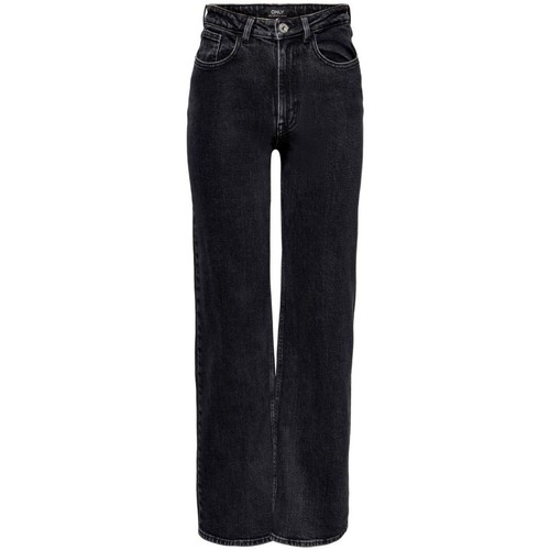 Vêtements Femme Jeans Only 15235241 JUICY-BLACK DENIM Noir