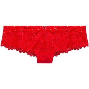 Sous-vêtements Femme Shorties & boxers Pommpoire Shorty tanga rouge Saltimbanque Rouge