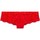 Sous-vêtements Femme Shorties & boxers Pomm'poire Shorty tanga rouge Saltimbanque Rouge