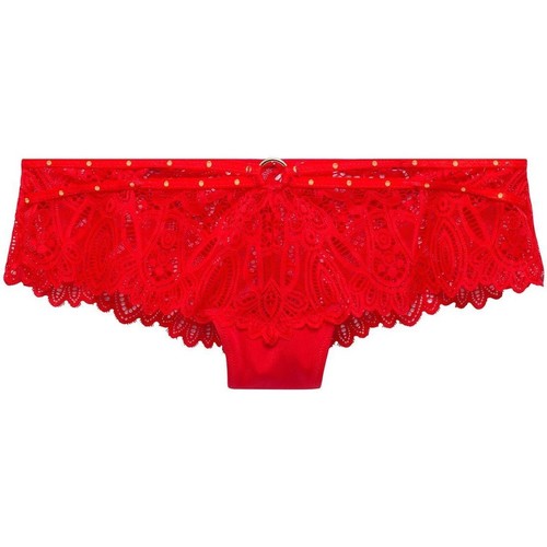 Sous-vêtements Femme Culottes & autres bas Femme | Shorty tanga rouge Saltimbanque - OO90380