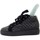Chaussures Femme Baskets mode Soffice Sogno Femme Chaussures, Sneaker, Cuir souple - 20743 Noir