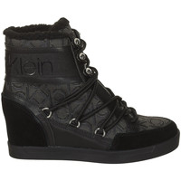 Chaussures Femme Bottines Calvin Klein Jeans B4E00189-BLACK-BLACK Noir