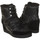Chaussures Femme Bottines Calvin Klein Jeans B4E00189-BLACK-BLACK Noir