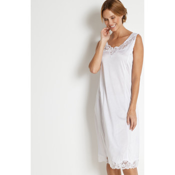 Daxon by  - Fond de robe longueur 105cm Blanc