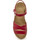 Chaussures Femme Sandales et Nu-pieds Pediconfort Sandales aérosemelle amovible Rouge