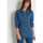 Vêtements Femme Vestes / Blazers Daxon by  - Veste denim style saharienne Bleu
