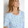 Vêtements Femme Pyjamas / Chemises de nuit Daxon by  - Chemise de nuit en maille Bleu