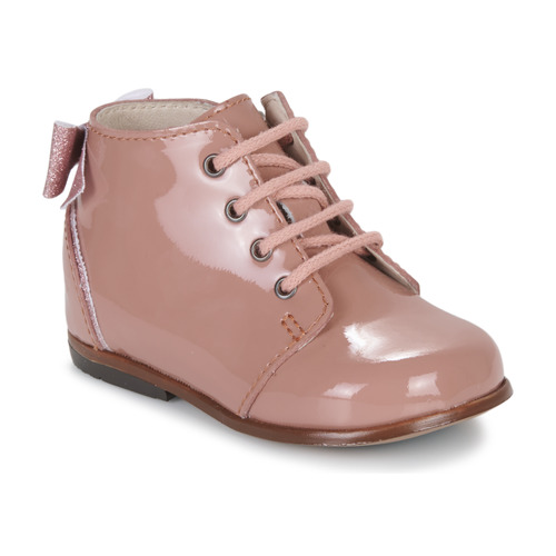 Chaussures Fille Baskets montantes Little Mary CHARLOTTE Rose
