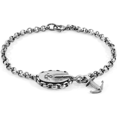 Montres & Bijoux Homme Bracelets Anchor & Crew Bracelet Chaîne London Argent De Mooring silver