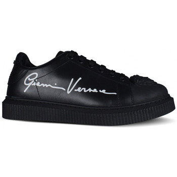 Chaussures Homme Bottes Versace Sneakers Signature Noir