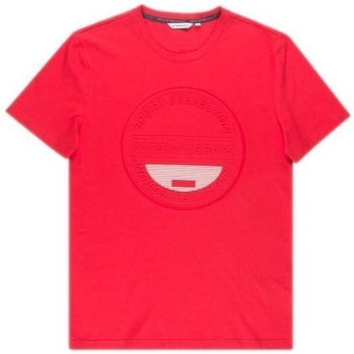 Vêtements Homme T-shirts manches courtes Antony Morato Polos manches longues Pepper Rouge