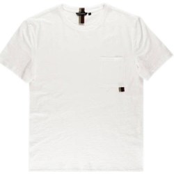 Vêtements Homme Les Petites Bombes Antony Morato Tshirt Męski Regular Fit Cream Blanc