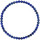 Montres & Bijoux Bracelets Phoenix Import Bracelet élastique perles de Lapis Lazuli Bleu