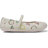 Chaussures Fille Ballerines / babies Camper Ballerines cuir RIGHT TWINS blanc
